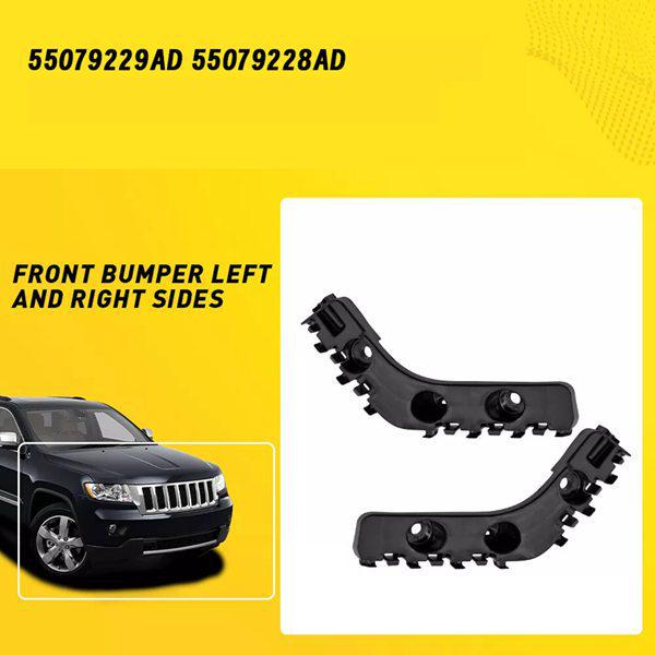 Part 55079228AD Fits the Right Front Bumper Bracket of 2011-2013 JEEP Grand Cherokee.