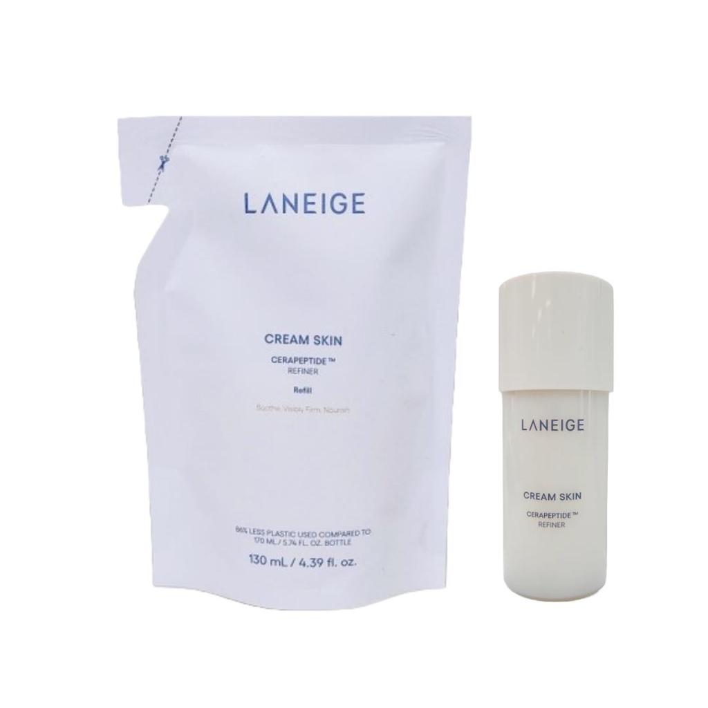 LANEIGE Cream Skin Cerapeptide , Zincpeptide (170ml, 50ml, Refill 130ml, Refill 170ml ) (15 Options)