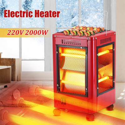 200V 2000W Domácí ohřívač stolní Přenosný elektrický ohřívač ventilátor Vnitřní zimní elektrický ohřívač Vytápění místnosti