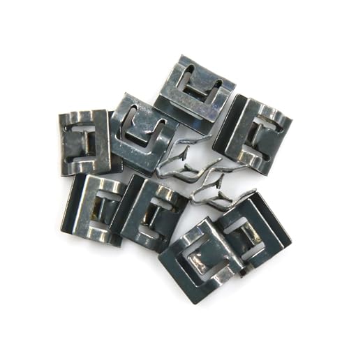 

ACROPIX Универсальные автомобильные металлические крепежные клипсы для отделки консоли и приборной панели - Упаковка 10 шт.