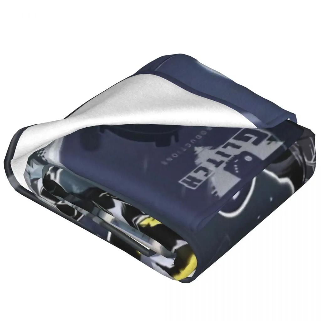 Droni Assassini Robot Coperta Uzi Portiere Horror Coperta Plaid in Flanella Decorazione per Condizionatore Estivo Morbidi Caldi Coperte