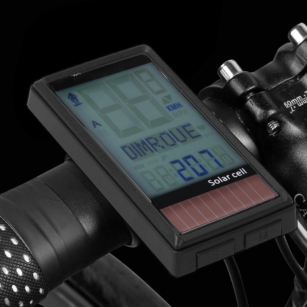 PVC Mountain Bicycle Computer Waterproof Road Bike Speedometer Cycling Accessory
