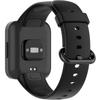Silicone Strap for Xiaomi Redmi Watch 2 Lite, Black