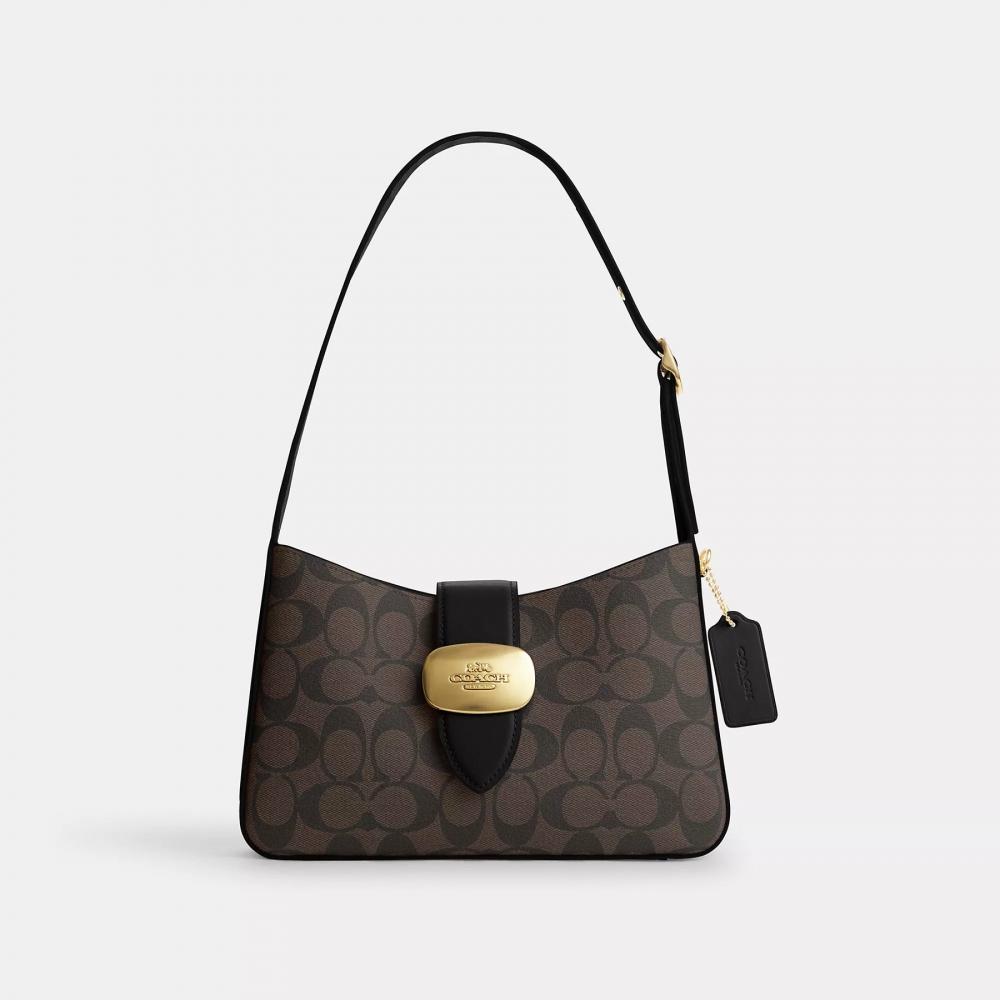 

Сумка через плечо Coach Eliza из фирменной парусины