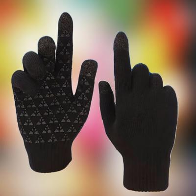 Winter Strickhandschuhe Thermisch Winddicht Plüsch Warm Touchscreen Rutschfest Fahrrad Motorrad Outdoor Sport Handschuhe