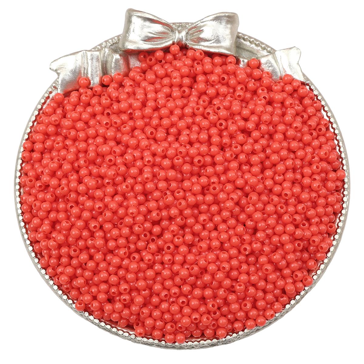 

1800 шт. Акриловые бусины Однотонные Круглые Свободные Разделительные бусины для Изготовления Ювелирных Изделий DIY Браслеты Ожерелье персиковый