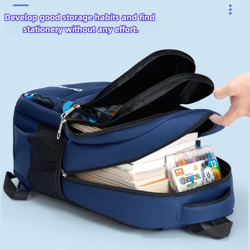 Children's School Backpack Boys Large Capacity Waterproof and Breathable Teenager Backpack Elementary School Fashionable Durable