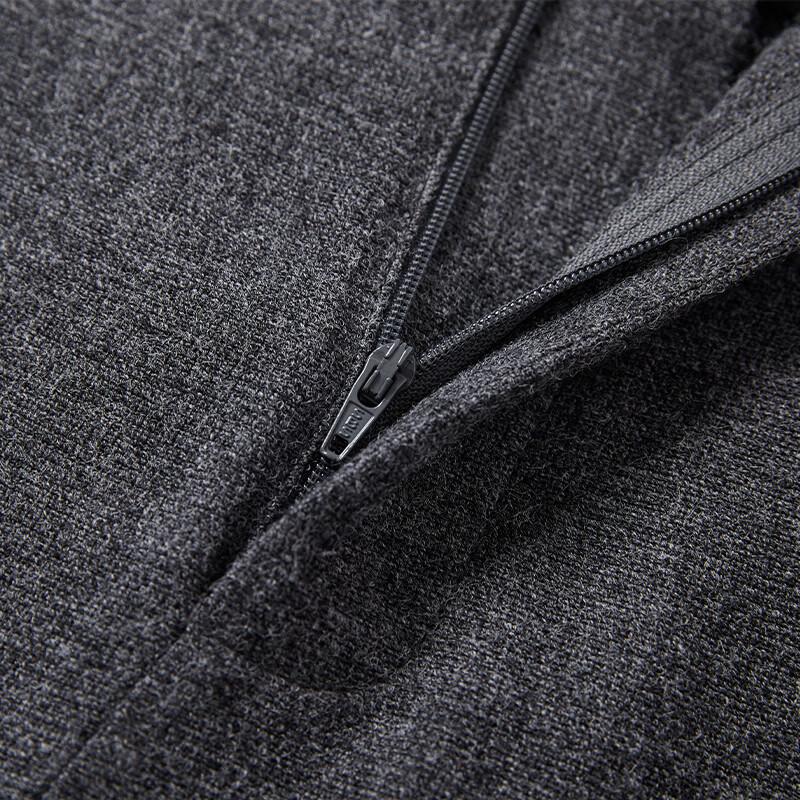 Women's High-Waist Wool Blend Wide-Leg Trousers