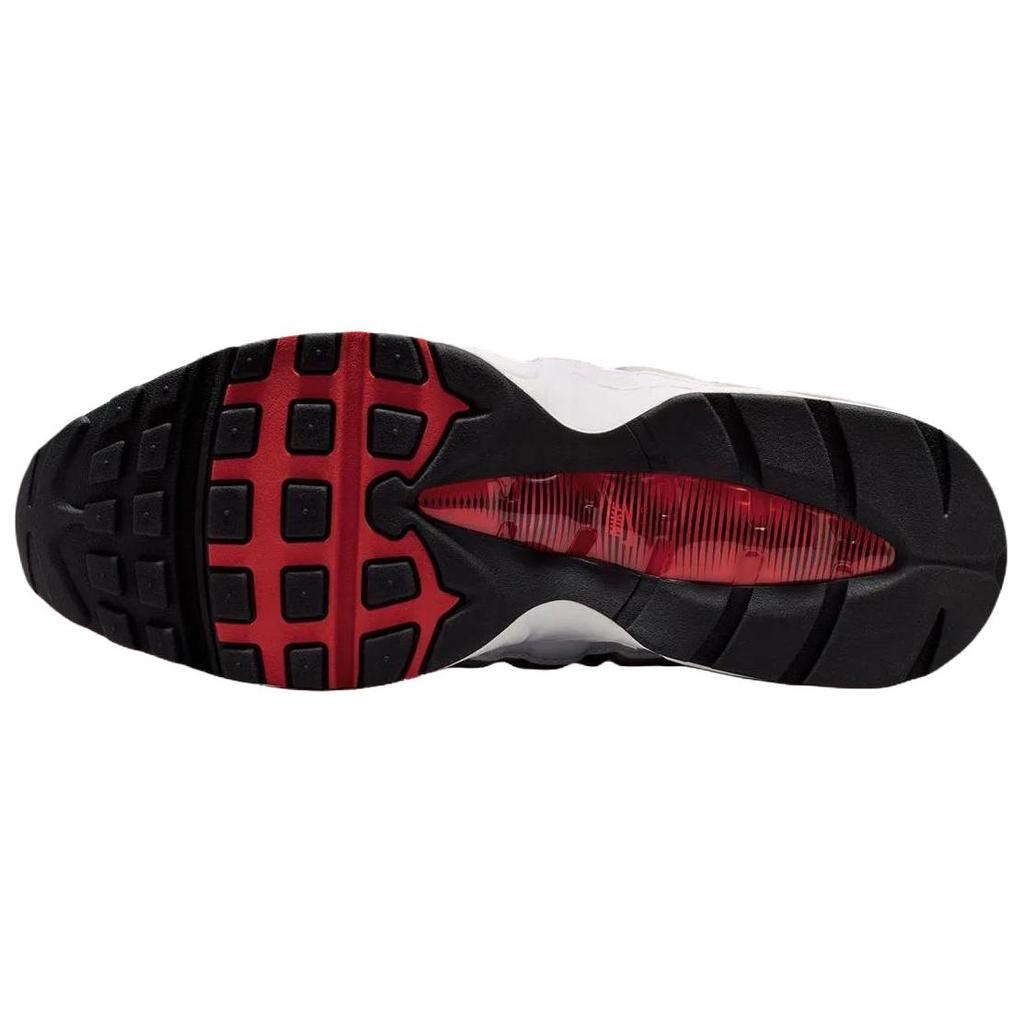 Nike Air Max 95 OG Comet Red 2026 Męskie Sneakersy Białe Neutralny Szary Średni Szary IB7862-100