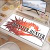 HD-Druck Mauspads Spiel Monster Hunter Wilds Mauspads Natürlicher Gummi Tastaturmatten Büro Schreibtischmatten Computer Gaming Zubehör
