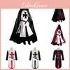 Halloween Knights Templar Outfit With Polyester Fabric And Split Design For Stage Shows