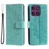 For Motorola Moto G86 5G Stand Case Imprinted Totem PU Leather Wallet Phone Cover with Wrist Strap