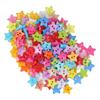 200pcs Assorted Colors Star Buttons Small Size Sewing Buttons Decorative Buttons Sewing Decoration
