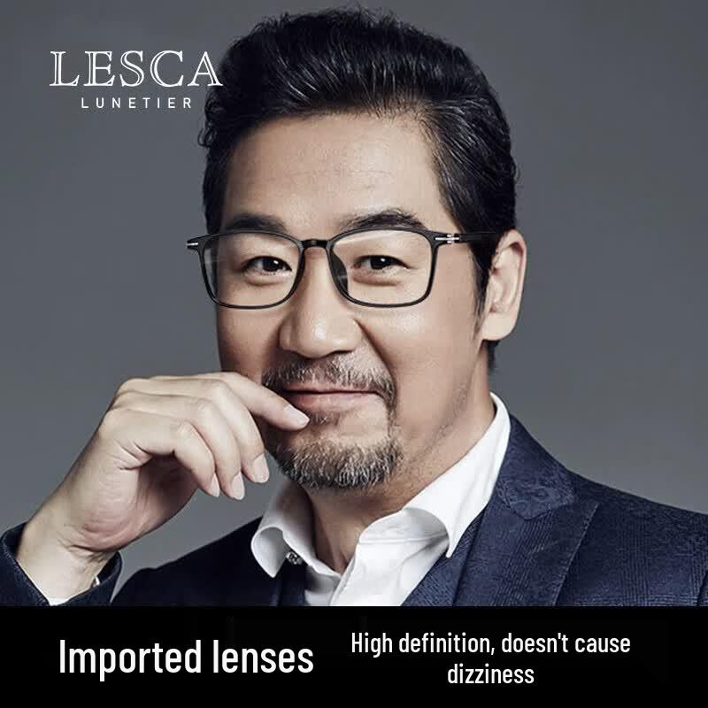 LESCA LUNETIER Anti-Blue Light Reading Glasses 200 Degree
