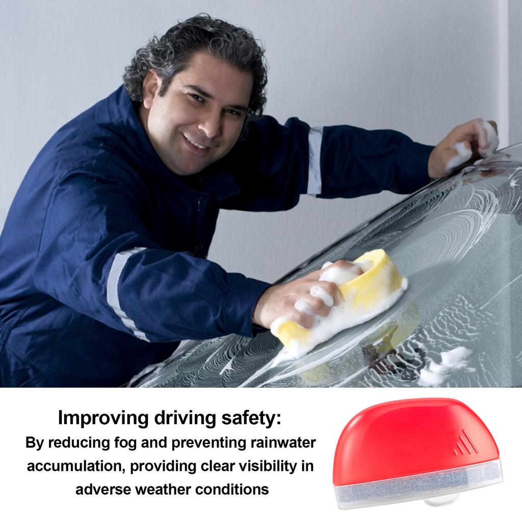 Oil Film Brush Cleaning Tool Windshield Oil Film Cleaner For Car Trucks SUVs Windshield Interior Home Glass