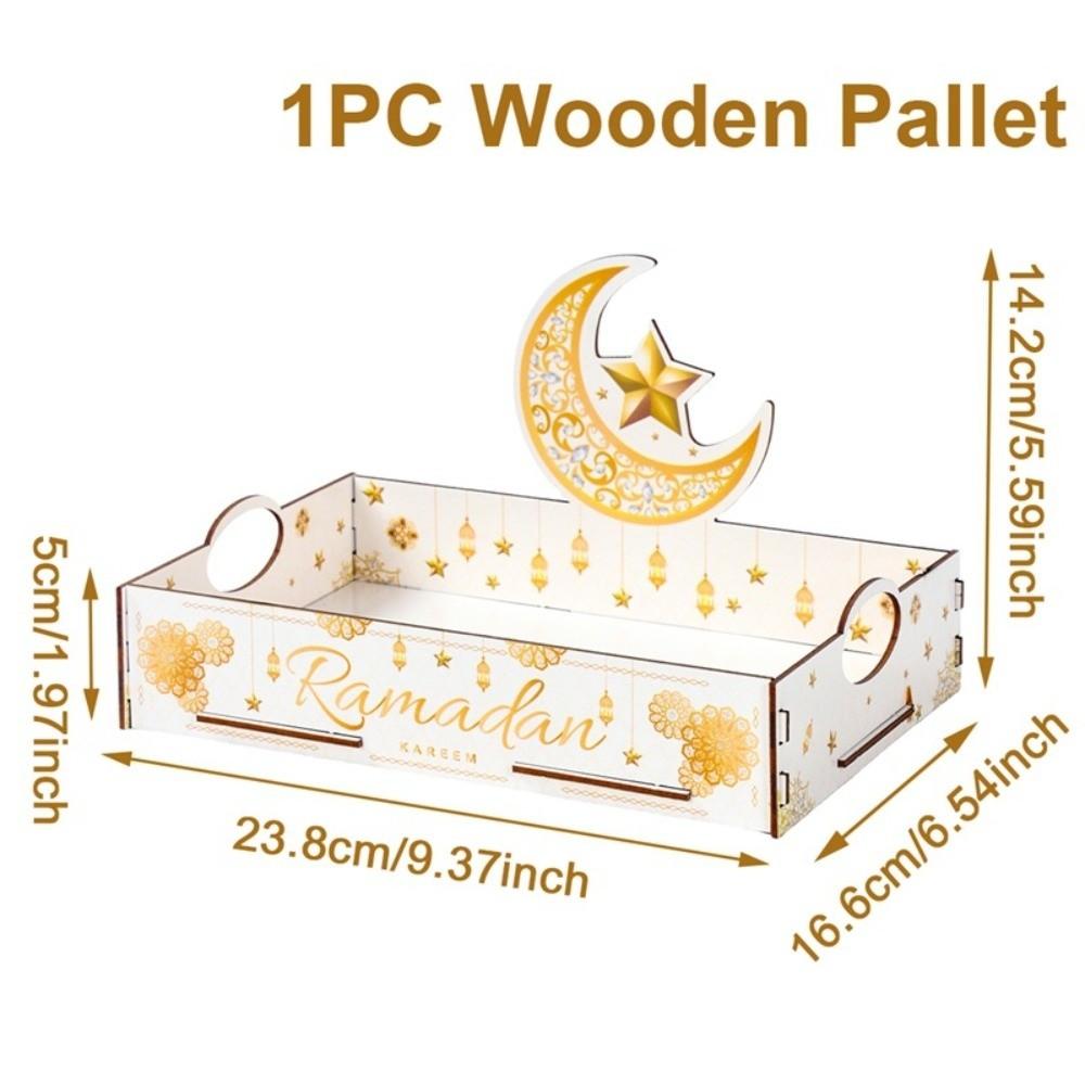 

Black Gold Wooden Tray Storage Function Serving Tray Cake Dessert Box Wooden Material Organizer Design Dessert Container золотой