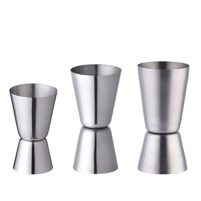 Cocktail Shaker Measure Cup Double Head Design Brand New