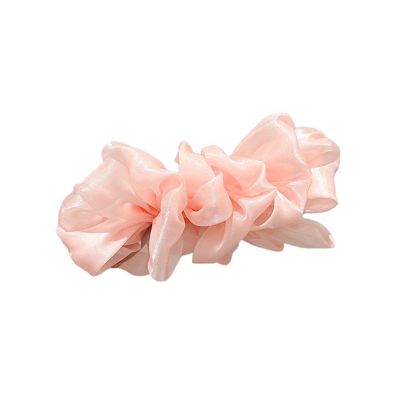 Pleated Bow Hair Clip Girl Hair Clip Hair Clip Hair Clip Artifact Ponytail Clip High-Grade Banana Clip