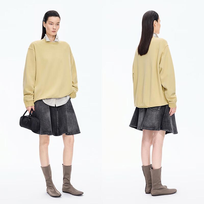 JNBY Women's Autumn Loose Pullover Sweatshirt