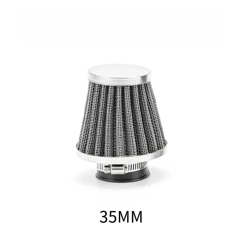1PC Universal 35-60mm Motorcycle Tapered Air Filter Cleaner Dirt Pit High Air Flow Filter Moto Conical Air Filter Dirt Cleaner