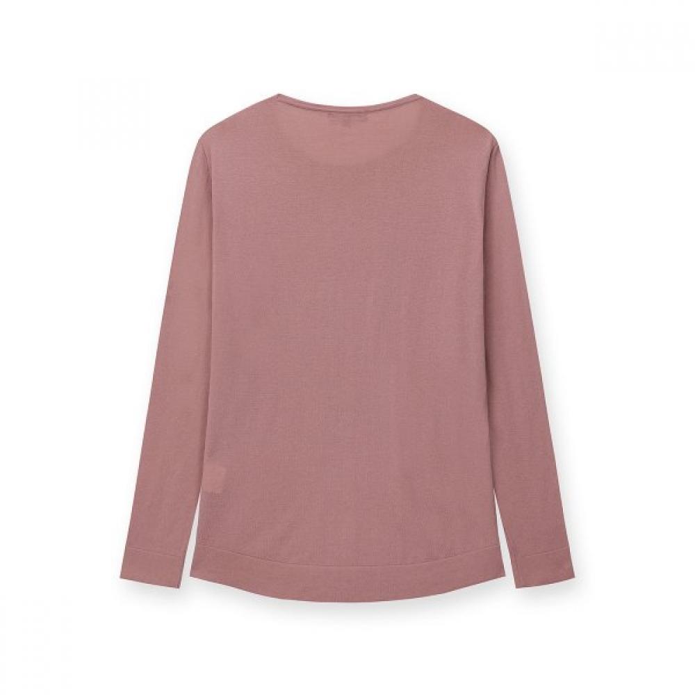 Furina High Gauge Fine Wool T shirT Solid Double