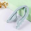 5PCS Folding Clothes Hanger Strong Durable Plastic Portable Drying Rack Space Saving Hanger for Travel Bathroom Hotel