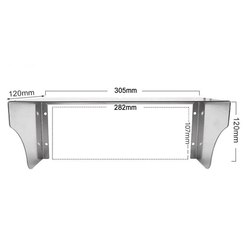 Stainless Steel Rainproof Cover for Outdoor Doorbell Switch Waterproof Socket