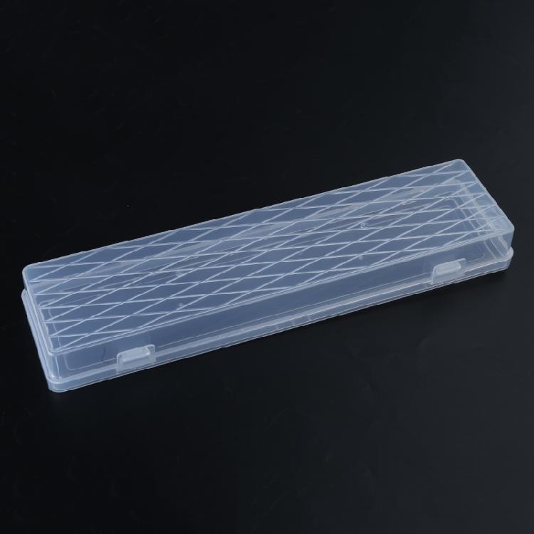 Lekka 14-calowa skrzynka narzędziowa z przezroczystą pokrywą Prostokątny organizer do porządkowania małych przedmiotów w różnych miejscach