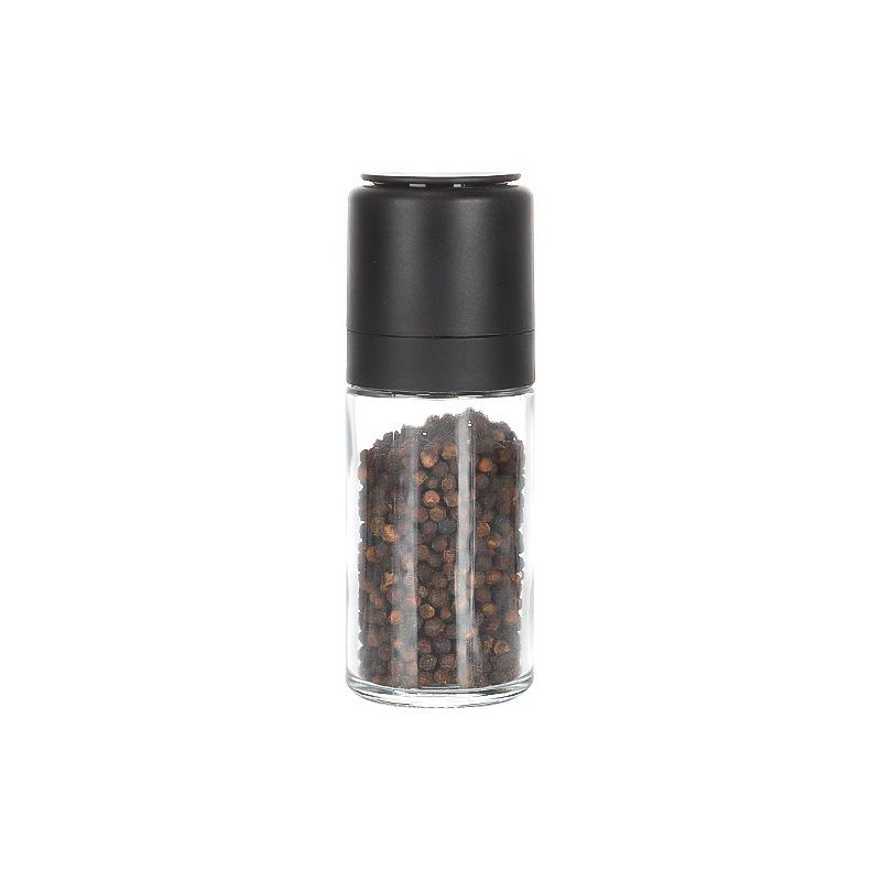 Glass Grinder Bottle for Black Pepper, Sichuan Pepper & Sea Salt - Small Capacity