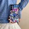 Fußball Anime B-Blau L-Lock Handyhülle Für Samsung S 24 Fe 25 Ultra Plus 20 Lite 21 30 22 23 24 22 Ultra 5G Fundas