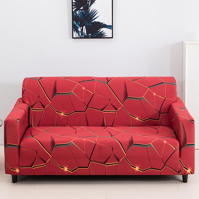 Floral Printing Sofa Cover for Living Room Slipcovers Sofa Cover Cotton Elastic Couch Cover Sofa Towel Chair Protector 1PC