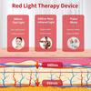 100W 660nm Redlight & 850nm Infrared Light Device Body Pain Relief Therapy Equipment Red Light Therapy Lamp Adjustable Stand