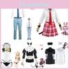 High-quality My Dress-up Darling Cosplay Outfit Easy-to-match Wakana Gojo Shirt Pant With Tie Belt