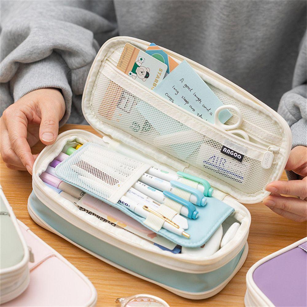 

Large Capacity Makeup Bag Student Gift Stationery Box Pencil Pouch Pencil Bags Pencil Case