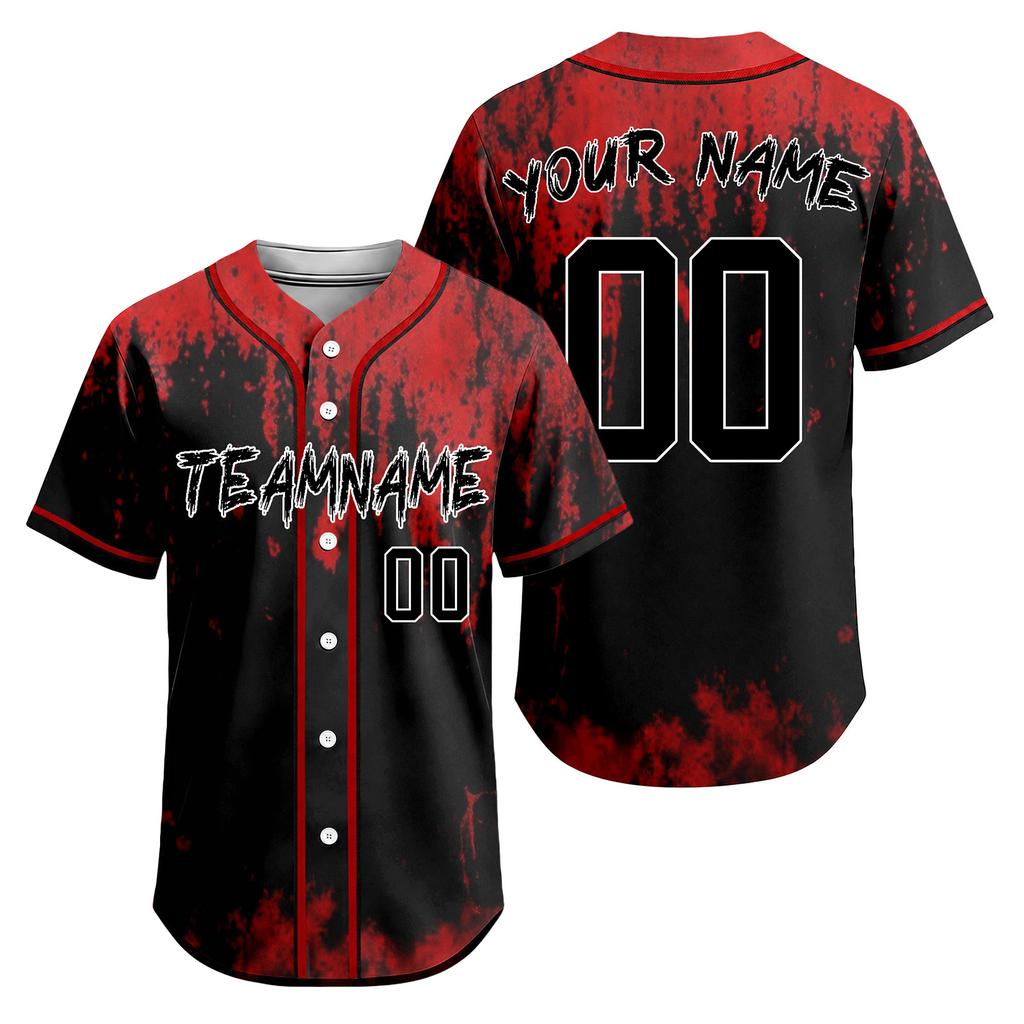 Customizable Halloween Baseball for Men Women and Kids Sportswear