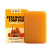OUHOE Persimmon Essence Fresh Bath Soap Gentle Cleansing Nourishing Moisturizing Fragrance Daily Care Bath Soap 100g