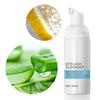 Eyelash Wash Cleanser Shampoo 50ml Eyelashes Eyebrow Foaming Cleanser for Extensions & Natural Lashes Safe Makeup & Mascara Remover