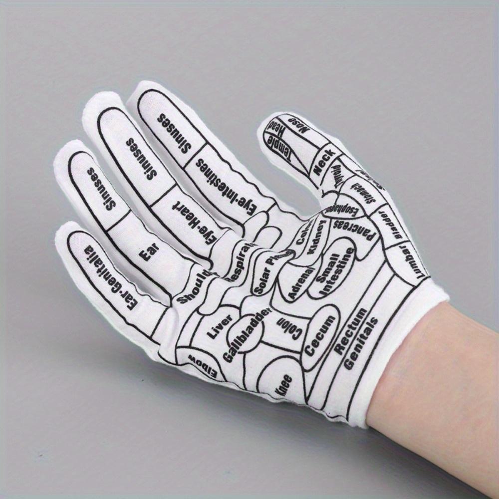 Handschuhe Hand Reflexzonenmassage Akupunkturpunkt Akupressur Werkzeuge Hände Entlasten Spa Stick Akupunkturpunkte Punkt Wiederverwendbare