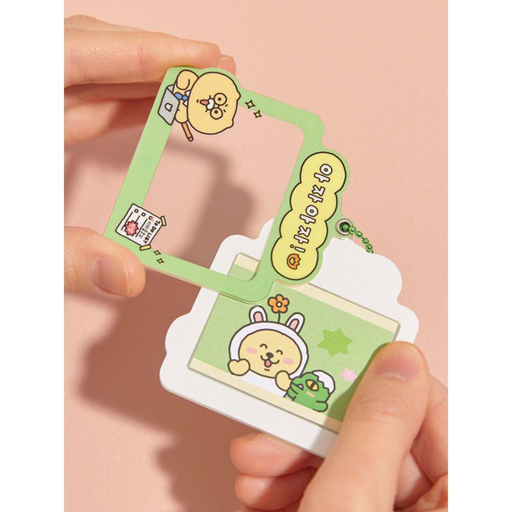 Kakao Friends Today's Fresh Photo Keyring Fighting Fighting_Chunshik