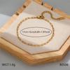 European & American Titanium Steel Bracelet: Light Luxury, Stackable, Colorfast Jewelry for Women