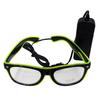 LED EL Wire Glasses Light Up Glow Sunglasses Eyewear Shades for Nightclub Party