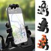 Universal Anti-Shock Motorcycle Phone Mount Vibration Dampening Handlebar Holder for Bicycle GPS Navigation Grip Adjustable