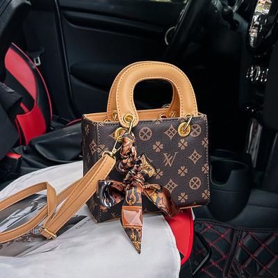 New Fashion Contrasting Bag Portable Shoulder Messenger Women's Bag