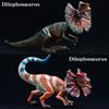 Large Size Dilophosaurus Action Figure - Prehistoric Simulation Jurassic Dinosaur Toy for Kids Animal Decoration Gift