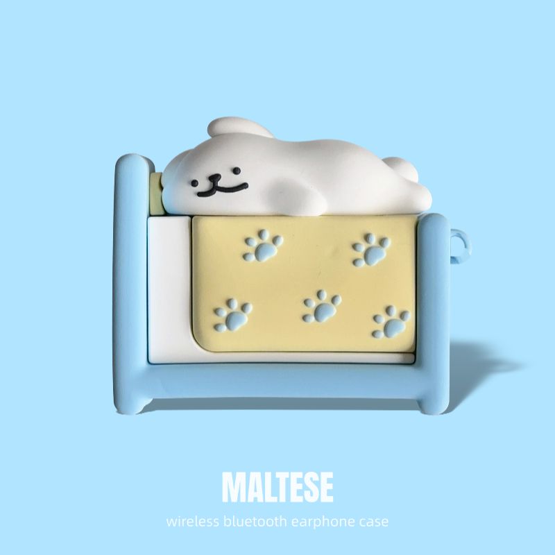 

Защитный чехол Iqootwsair3 Line Puppy 3e 3i Милый A4 A3 Южная Корея Мультяшный Vivotwsair Bluetooth Чехол для наушников AIR2 Силиконовый 1E 1I Ударопрочный Pro vivo TWS A2 Puppy](Send hook)