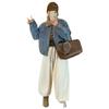 Sijiqing Yangyang Women's American Retro Denim Jacket - 2026 Autumn/Winter Collection