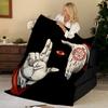 Anime H-Hellsing Throw Flannel Blanket, Soft Warm, Durable & Washable cute Cool
