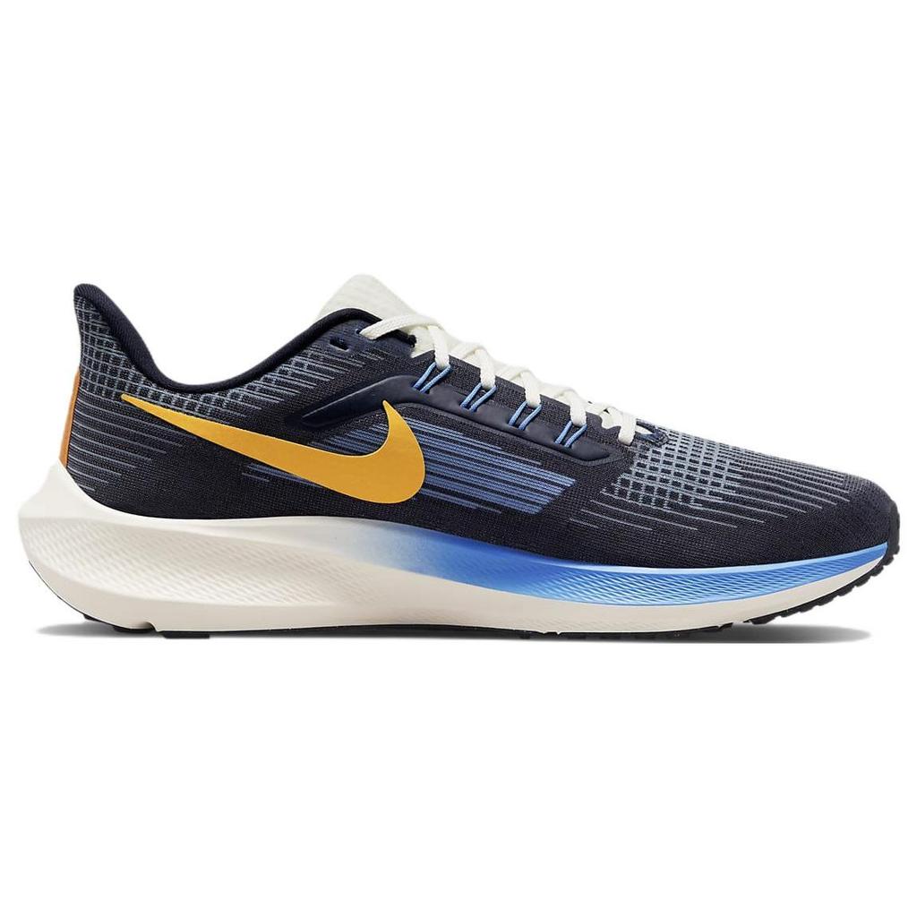 Nike Air Zoom Pegasus 39 Premium Obsidian Yellow Men Sneakers Blue University-Blue Dark-Obsidian DO9580-400