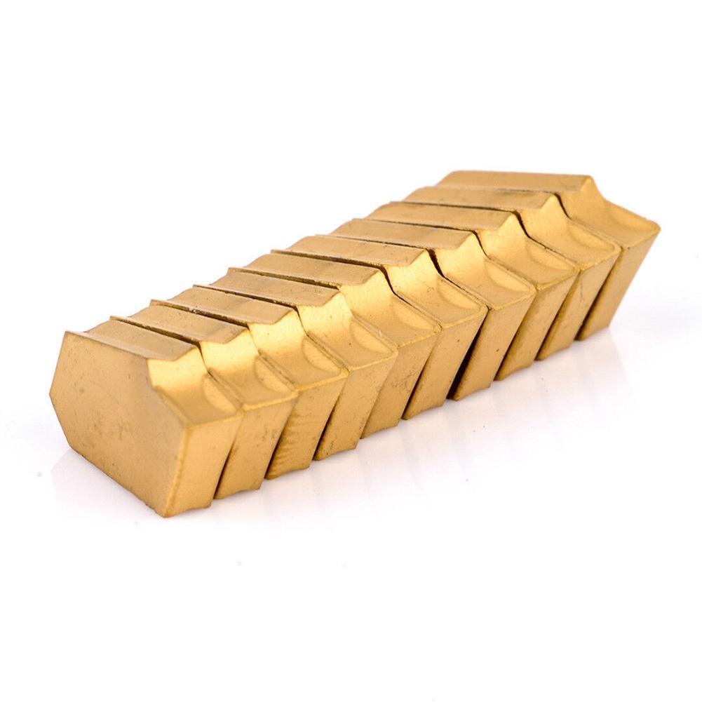 10 Pcs ZQMX 3N11-1E SP300 GTN-3, 3mm Cut-Off Grooving Carbide Inserts CNC Tools