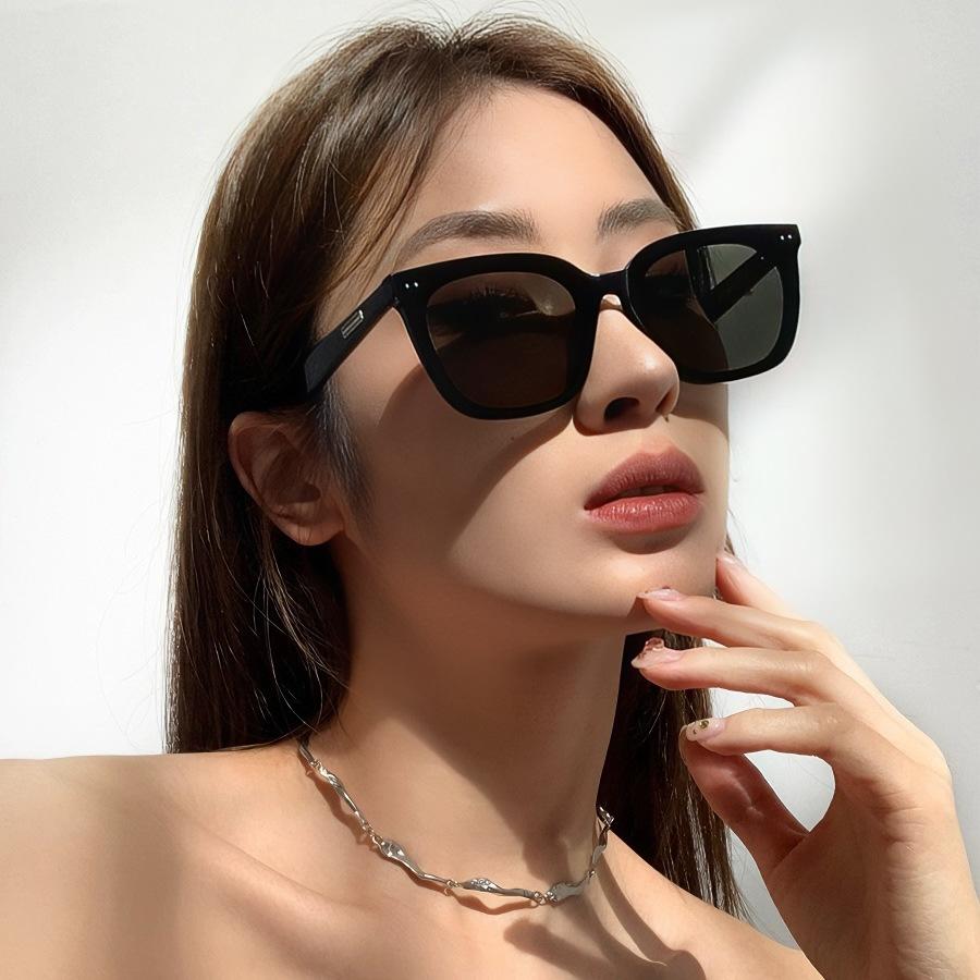 Large Frame Uv Resistant Sunglasses For Women'S Sunglasses
